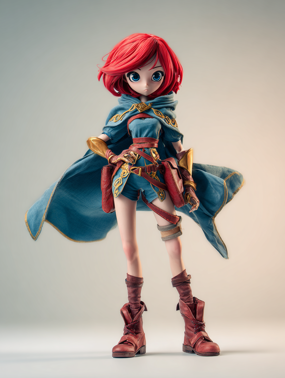 Full body detailed character